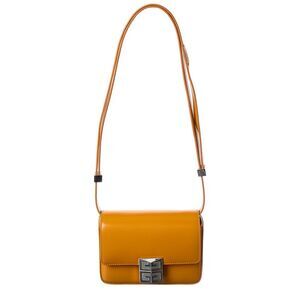 Givenchy 4G Small Leather Crossbody, Orange